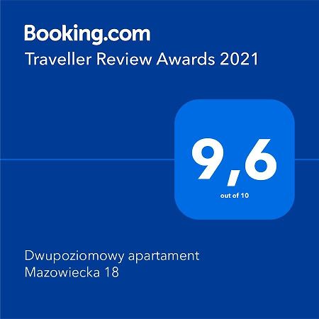 Dwupoziomowy Apartament Mazowiecka 18 Appartement Bydgoszcz Buitenkant foto